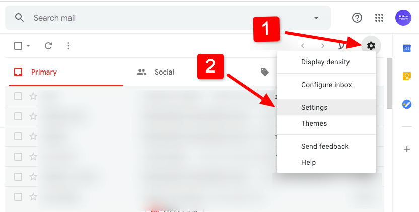 איך להוסיף כמה חתימות במייל Gmail